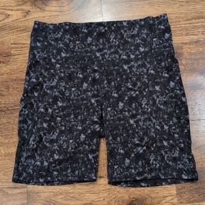 Women's All in Motion black & gray athletic shorts size L